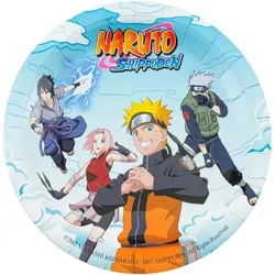 CHAKS - Naruto - Pappteller (8 Stück, 23cm)