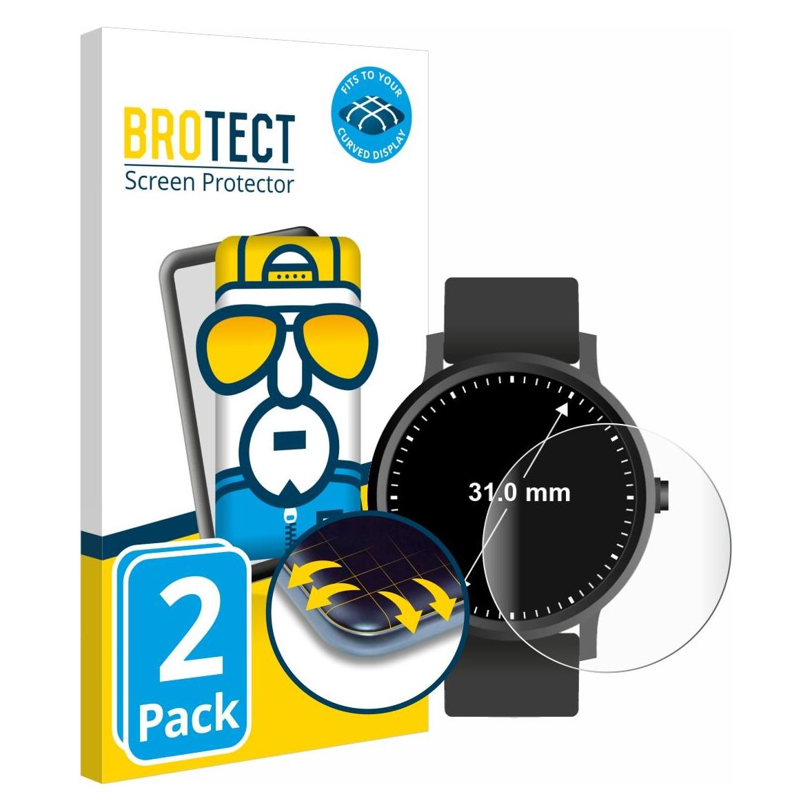 Brotect Fullscreen Schutzfolie Displayschutz Folie Klar Transparent (5134783)