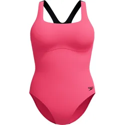 SPEEDO Flex Band Badeanzug Damen | Gr. 36 | rosa - rosa