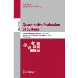 Quantitative Evaluation of Systems, Fachbücher