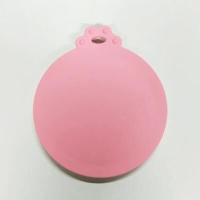 Uplift Picks Reusable Silicone Pet Food Jar Lids For Dog And Cat Food Storage pink 1 Piece