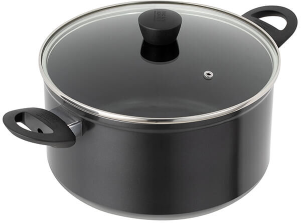 Kuhn Rikon Easy Induction 24cm / 5L Casserole with Glass Lid