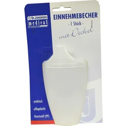 Einnehmebecher O.griff +deckel 12Mm Milchig 1 ST