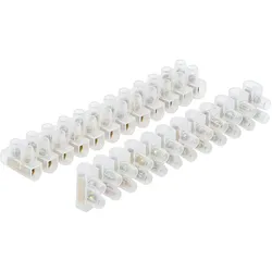 BGS DIY 80727 Lüsterklemmen 4,0mm 6 Ampere 2 Stück 12er Block