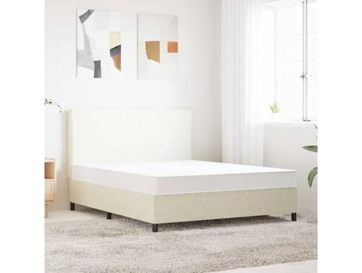 LPERTGFHU Bonnell-Federkern Matratze 140x200 cm, Mittel, Weiß Atmungsaktiv, Punktelastisch, Waschbarer Bezug