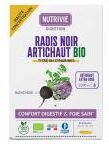 Nutrivie Radis Noir Artichaut Bio 20 Ampoules de 10 ml - Boîte 20 ampoules de 15 ml