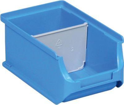 Schäfer Shop Pure Quertrennsteg, für Sichtlagerkasten Serie Base 2, 93 x 4 x 67 mm, Trennwand, 4 Stück