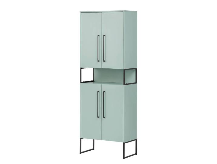 home24 Hoge kast Limone 65cm groen/mintkleurig