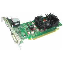 Biostar GeForce 210 (1 GB, GDDR3), Grafikkarte, Grün, Schwarz