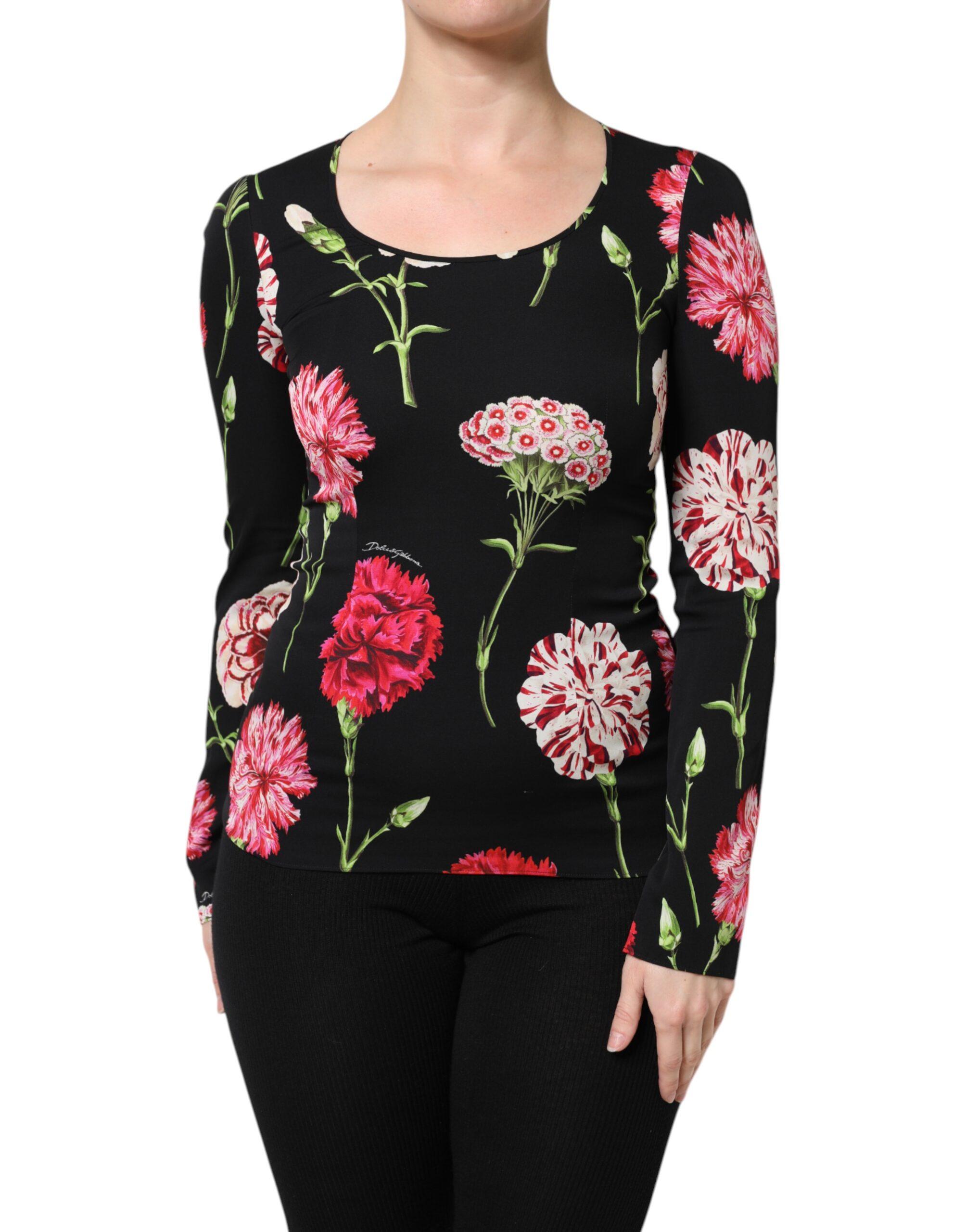 Bloemenprint Lange Mouw Blouse