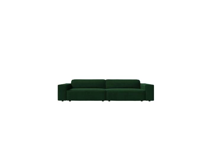 4-Sitzer Design Sofa „Jodie“ Samtbezug Smaragdgrün Chosen by Bloomingloft