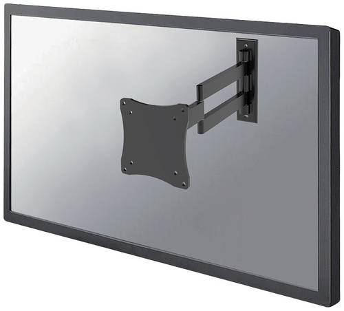 Neomounts FPMA-W830BLACK Monitor-Wandhalterung 1 Display(s) 25,4cm (10") - 68,6cm (27") Schwarz Neigbar, Schwenkbar, Ausziehbar