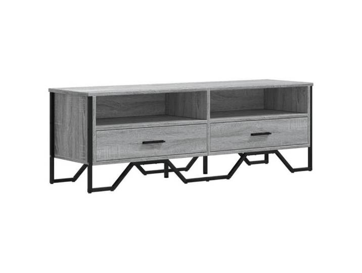 NOUVEAU Meuble télé - Meuble TV - Console TV - Sonoma gris - 122x34x41cm bois d'ingénierie 60653