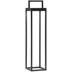 ROSSINI ILLUMINAZIONE Bald anthrazitfarbene Solar-LED-Laterne 2,2 W IP54 h. 52,5 cm