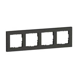 Legrand 765194 SEANO+4-fach Rahmen m.Echtmaterialoberfläche in der