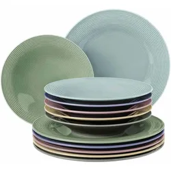 Seltmann Weiden Tafelservice Beat Color Glaze 12-tlg.