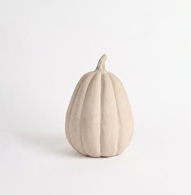 BIDKhome "Paper Mache Pumkin Dia 6.7"""