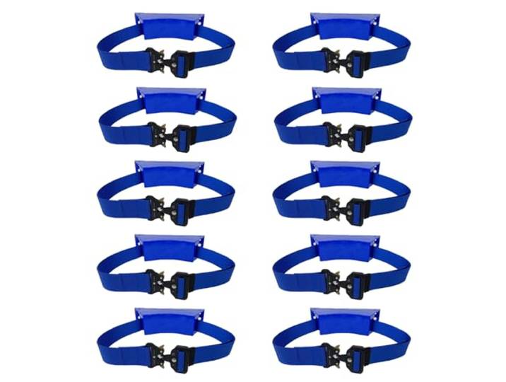 An der Wand montierter Flaschenhalter(Blue,10 pack)