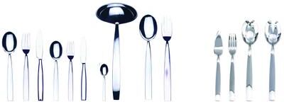 Mepra Mediterranea Flatware Set (Configuration P) - 113 Pieces