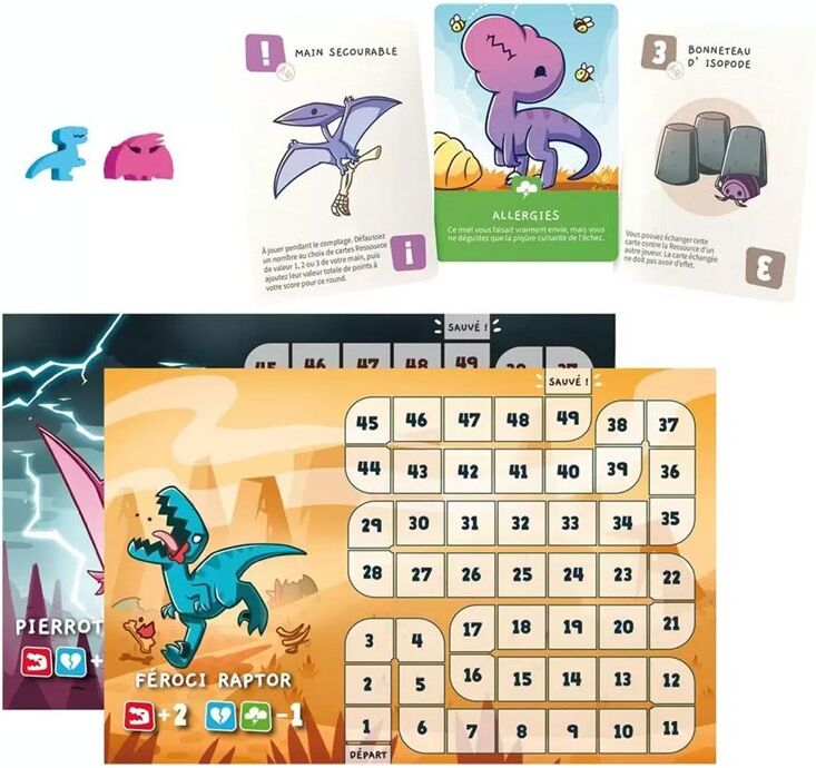 Tee Happy Little Dinosaurs - Extension 5-6 joueurs