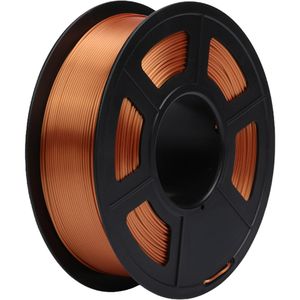 Sunlu Filament Silk, PLA+, kupfer, 1,75mm, geruchsarm, seidenglänzend, 1kg Spule