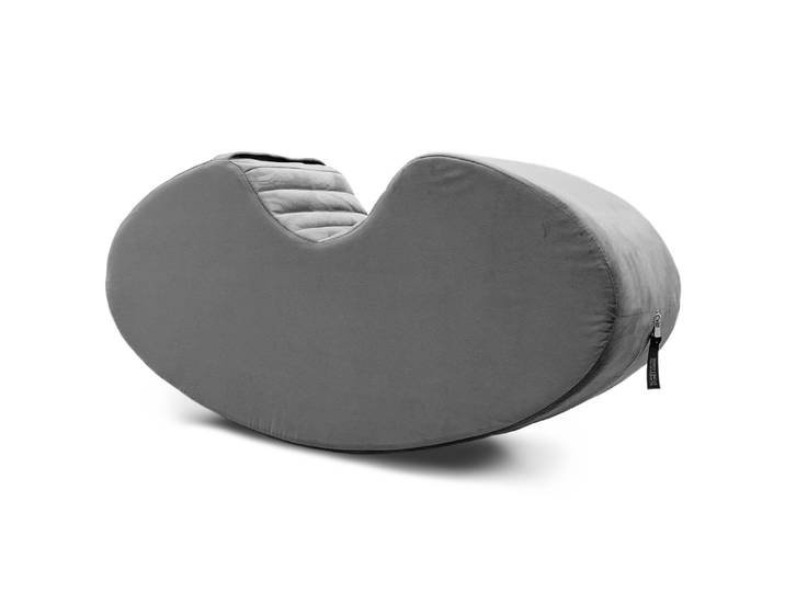 Hocker Rockon Velvet Grau