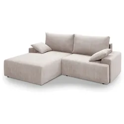 Exxpo by Gala Ecksofa mit Funktion Orinoco Cord Beige