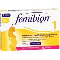 Femibion 1 Kinderwunsch + Frühschwangers. ohne Jod
