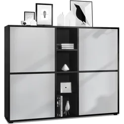 HIGHBOARD Cuba Türen in Hellgrau seidenmatt