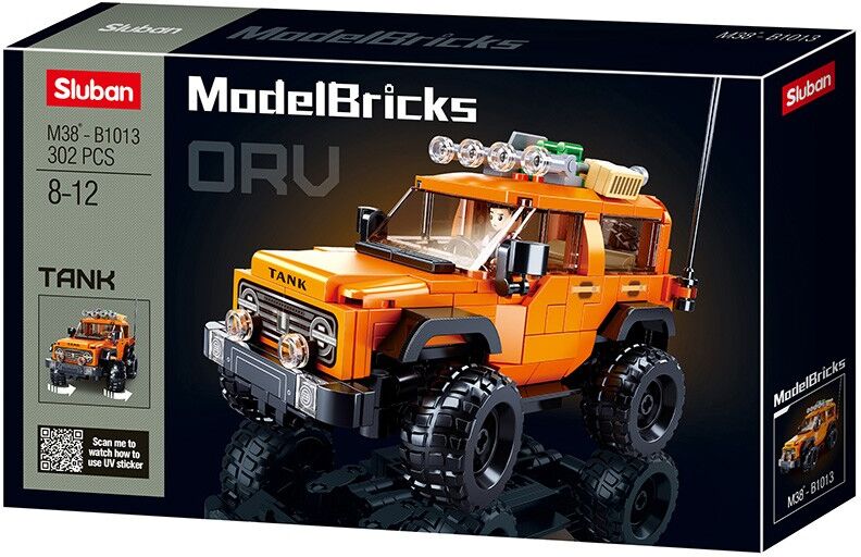 Model Bricks : SUV américain Bronx 302 pcs - Sluban