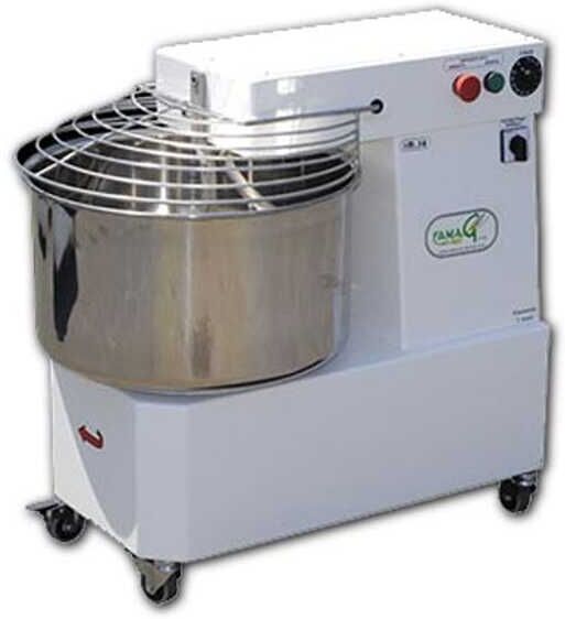 Pétrin à spirale Famag IM 50  400 triphasé 2 vitesses, 50KG  52 L professionnel