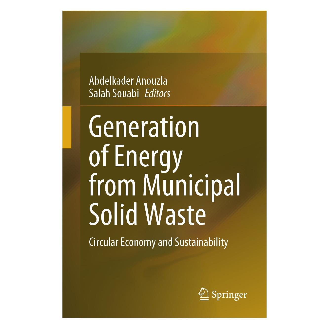 Springer Generation of Energy from Municipal Solid Waste (Englisch, Hardcover, Abdelkader Anouzla, Salah Souabi) (9783031743337)