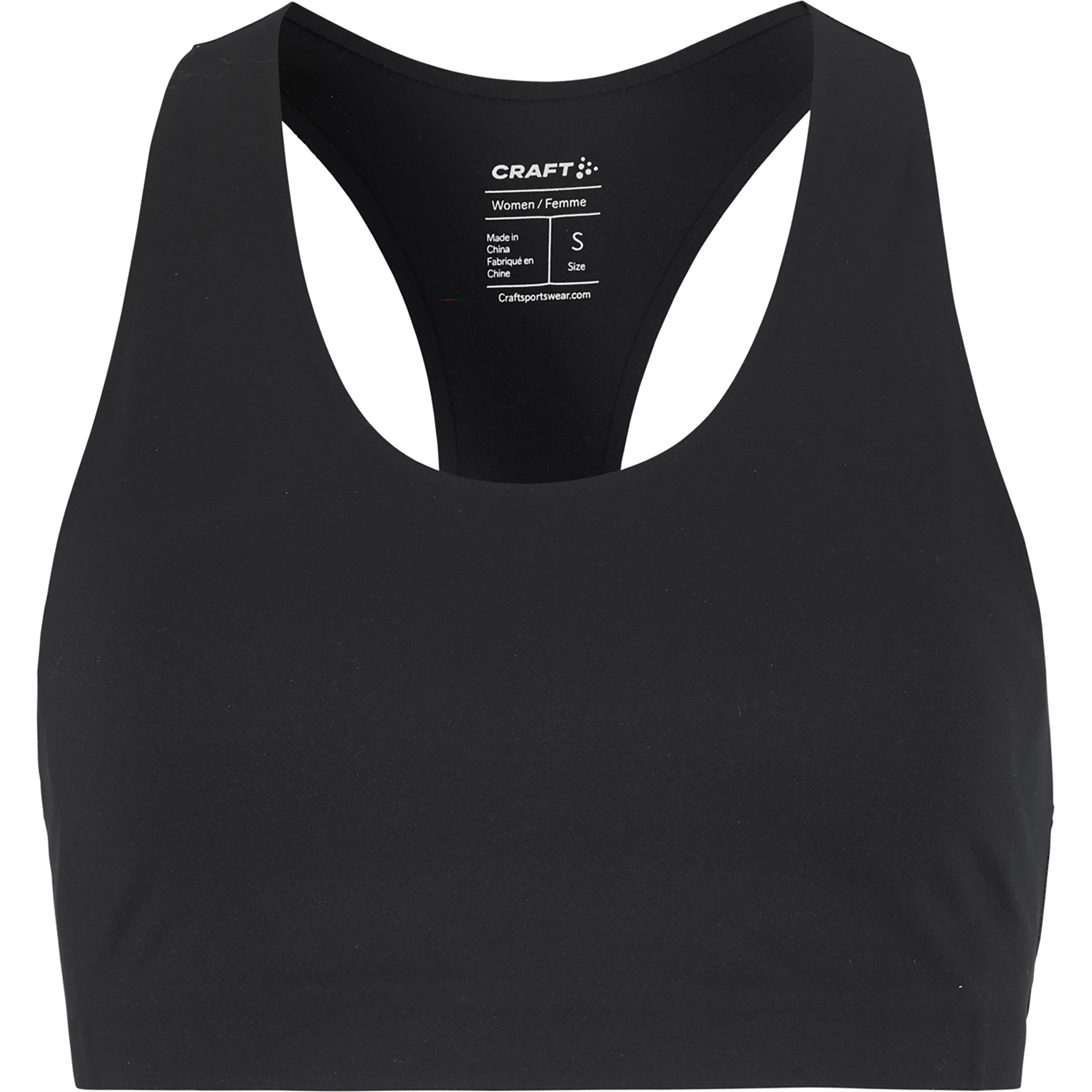 Craft Collective Padded Sport BH Damen Sport-BHs schwarz Größe XS Elastisch