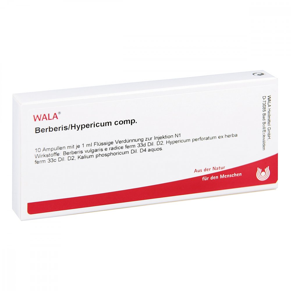 WALA Heilmittel GmbH Berberis/hypericum Comp. Ampullen 01750890