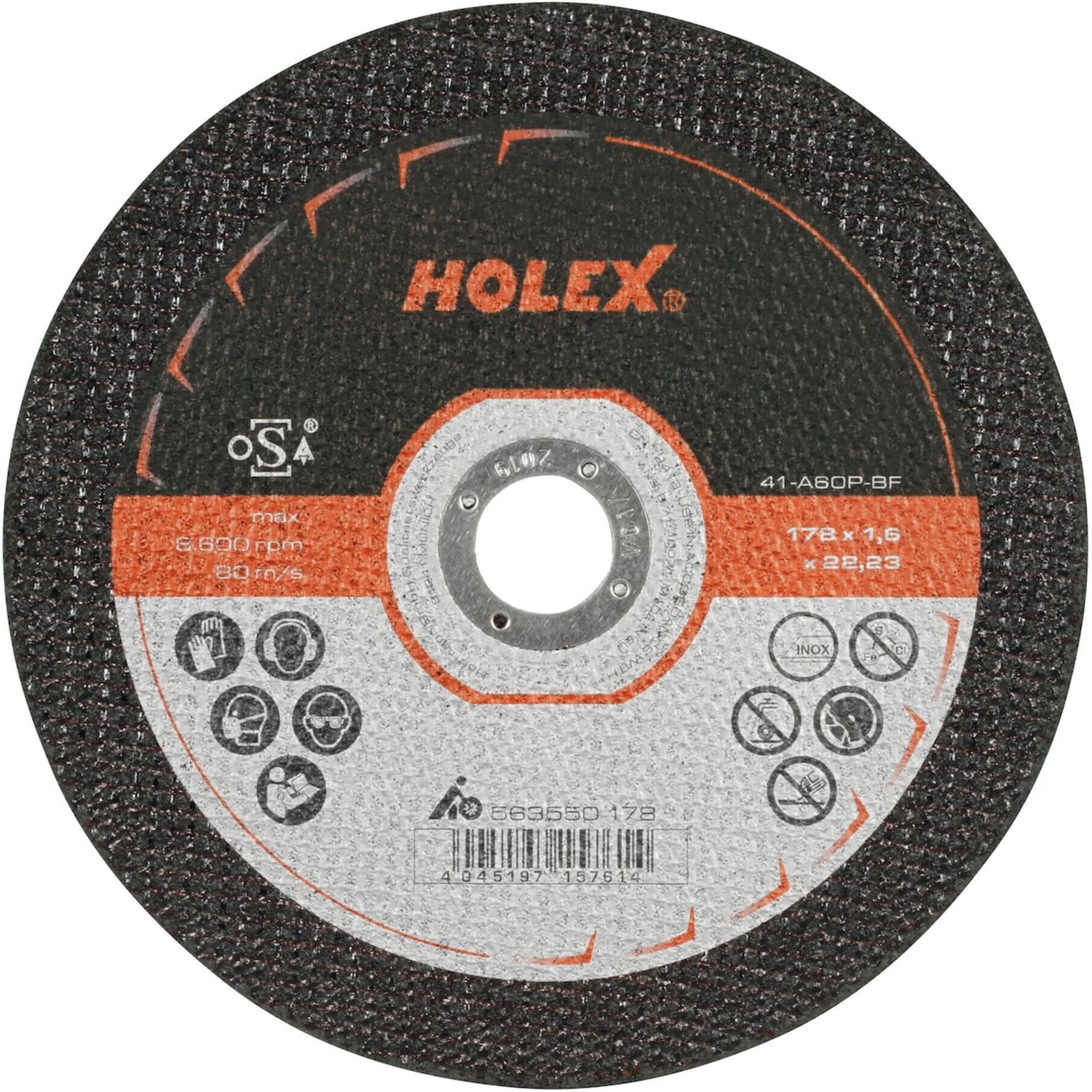 HOLEX Trennscheibe extra schmal Ø 178 mm (563550 178)