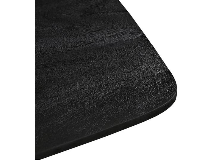 LABEL51 Blake Eetkamertafel - Zwart - Hout - 140x140 cm