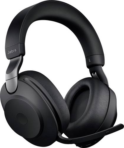 Jabra Evolve2 85 UC Over Ear Headset Bluetooth, kabelgebunden Stereo Schwarz Mikrofon-Rauschunterdrückung Lautstärkeregelung