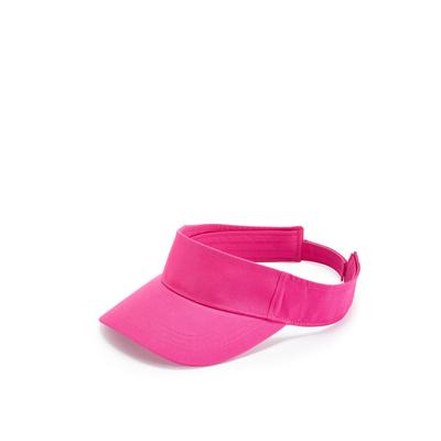 Outdoorhut LASCANA "Visor", Mädchen, pink, Baumwolle, unifarben, Hüte, Schirmmütze mit Klettverschluss