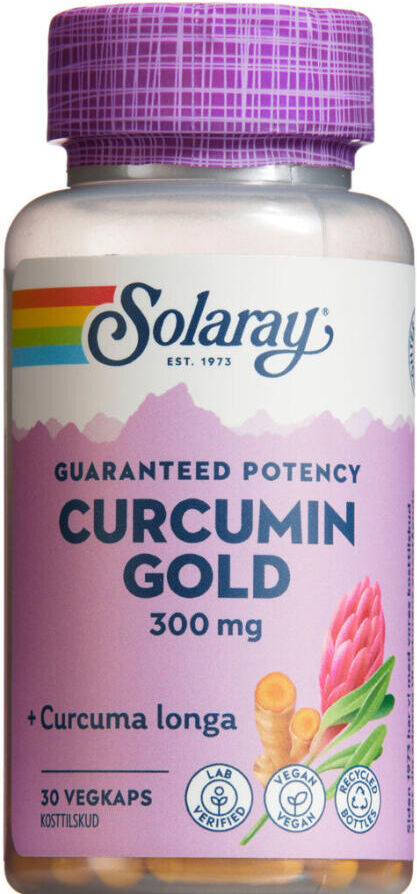 Solaray Curcumin Gold Kapsler Kosttilskud 30 stk