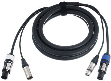 Cordial CPH 3 DMX 1 PWR 1 noir