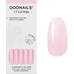 DOONAILS UV Gel Strips Rory Flash - rosa