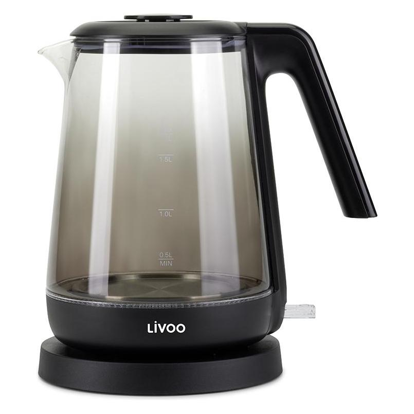 Livoo Wasserkocher aus Glas 1,7 L (1.70 l) (65215309)