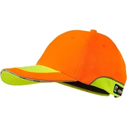 Warnschutz-Basecap "ANDREAS"orange/gelb - Orange