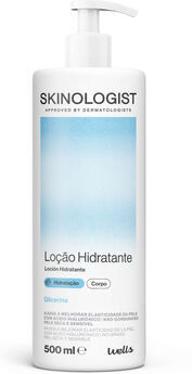 Skinologist Wells Loção Hidratante Corporal Pele Seca Sensível 500 ml