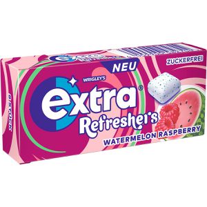 Extra Kaugummis Refreshers, Watermelon Raspberry, zur Zahnpflege, zuckerfrei, Schachtel mit 8 Dragees