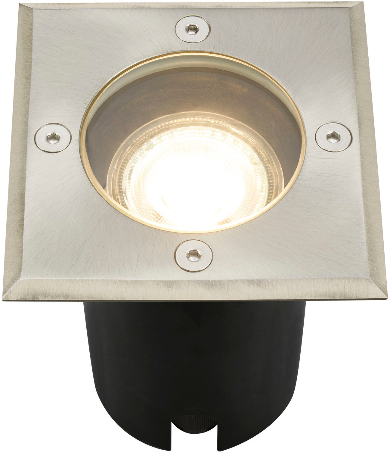 Einbauleuchte TELEFUNKEN "Bodeneinbauleuchte", silber (weiß, neutral), Leuchten, Einbauleuchte