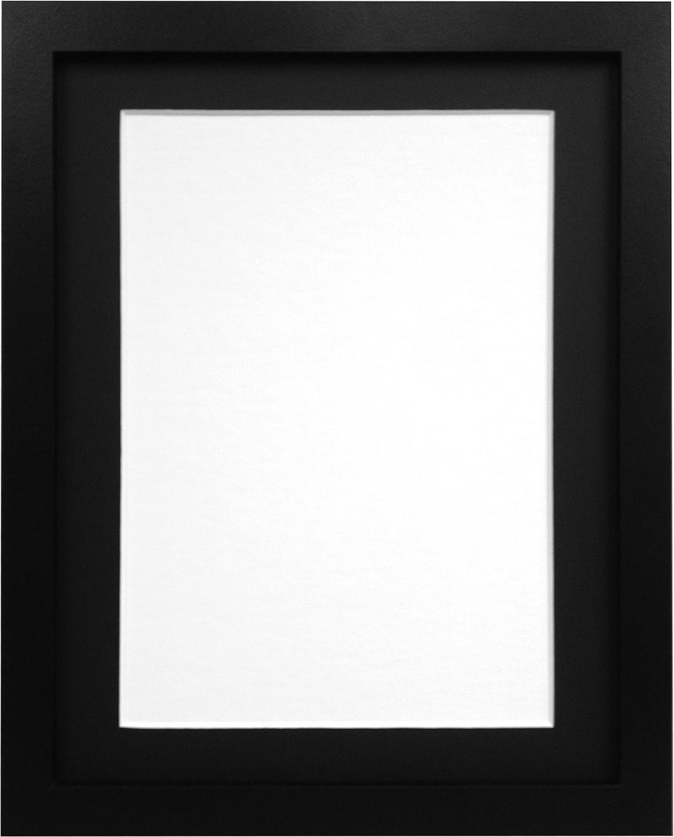 Zwarte Foto Poster Lijst voor A1 Formaat – Vintage Stijl met Veiligheidsglas