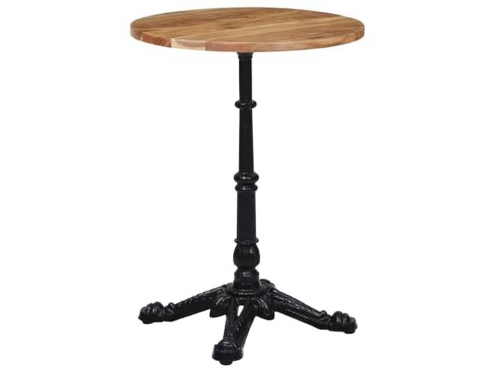 HGPOTUY Bistrotisch-Gestell Schwarz 52x52x72 cm Gusseisen Gusseisen,industrieller Stil,vorgebohrtes Loch,52x52x72 cm,schwarz,Tischplatte nicht enthalten