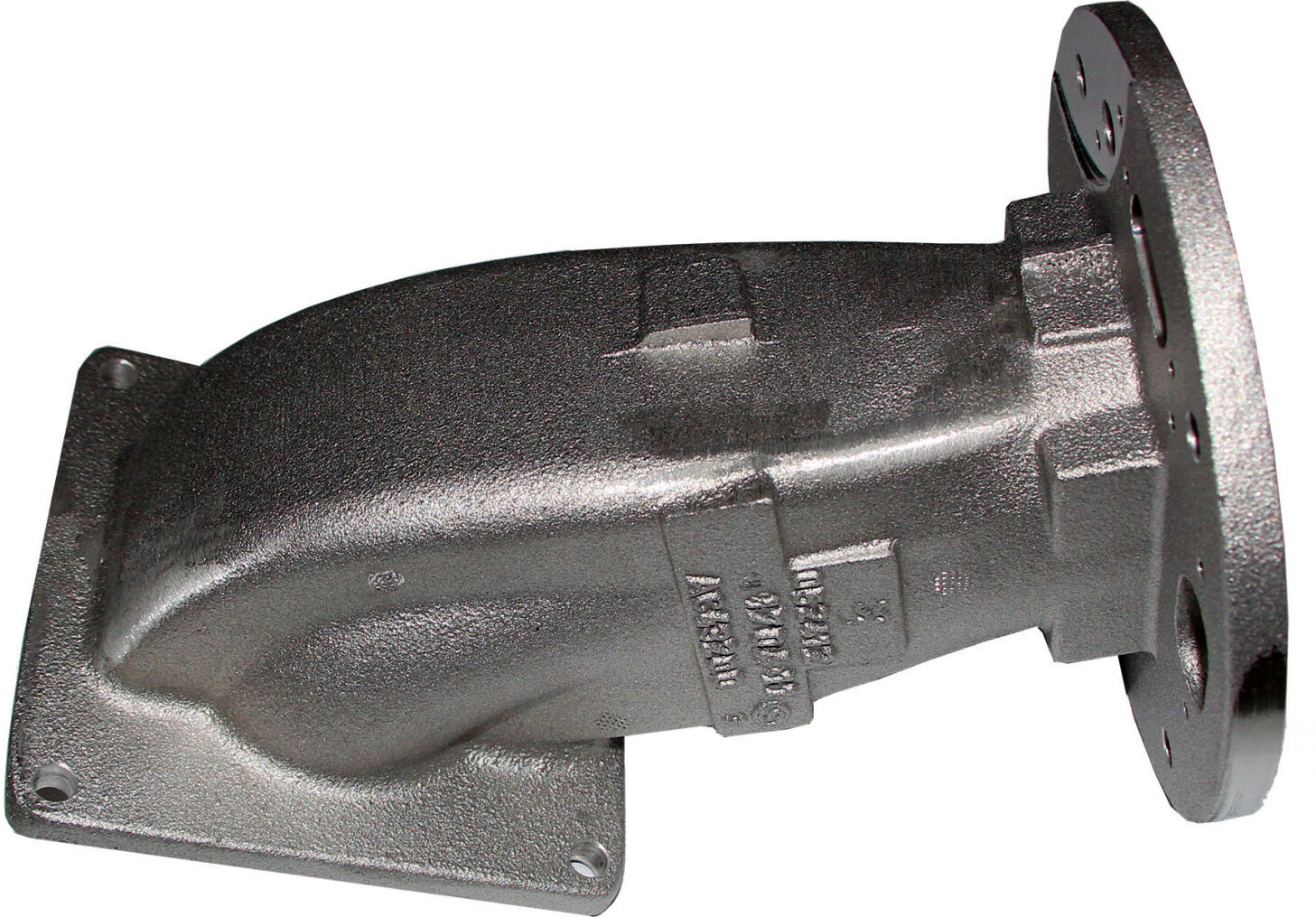 Bloc moulé à bride de brûleur Wolf 2482843 pour MGK