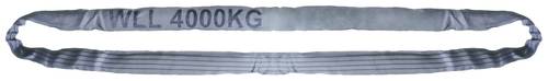 Target Ladungssicherung 90564 Rundschlinge Arbeitslast (WLL)=4 t Grau